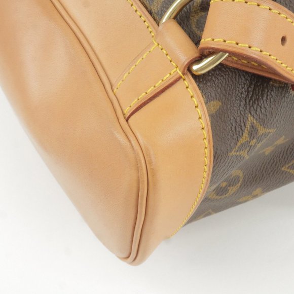 Montsouris MM Monogram Canvas Backpack - Picture 7 of 11